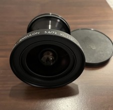 Schneider Kreuznach Super Angulon 5.6 72mm XL - 115° Copal 0 Large Format Lens