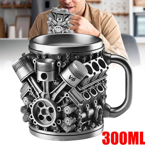 Motor kaffeetasse edelstahl - kaffeetasse,