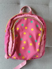 Rucksack - Tchibo - pink - bunte Punkte - Reflektoren - Kinder