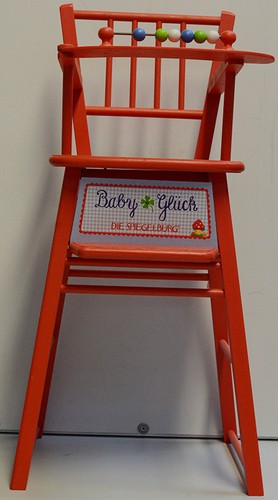 Puppenhochstuhl baby - puppenhochstuhl, •