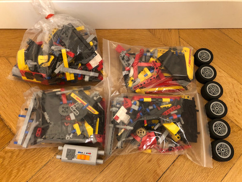 Lego 8109 flatbed - lego, truck