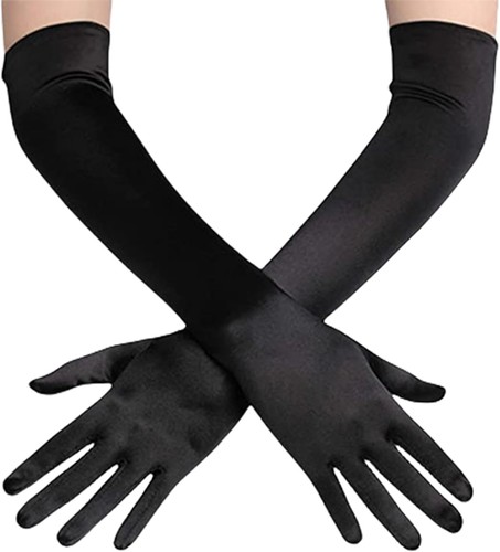 Paar lange handschuhe weiße - lange,