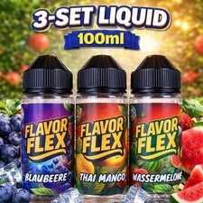 3x100ml Liquid Set Flavor Flex