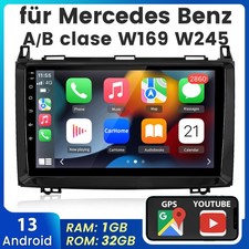 Android Autoradio Für Mercedes-Benz A/B Klasse/Vito W169 W639 W245 GPS NAVI FM