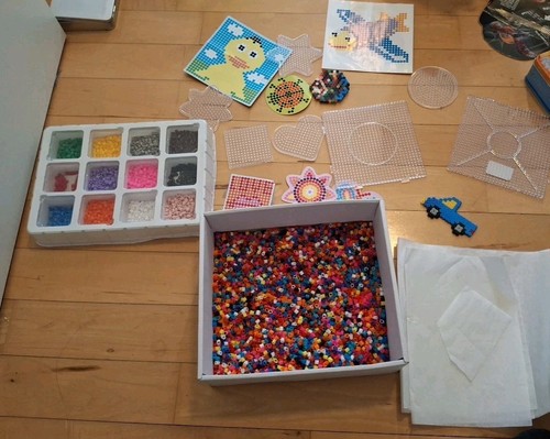 Bügelperlen set mit - bügelperlen,