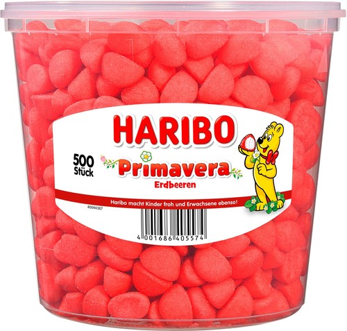 Haribo primavera erdbeeren 500 - haribo,