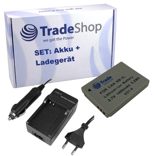 Akku 1400mah ladegerät für - +,