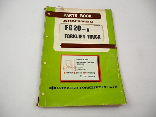 Original komatsu fg20 - original,