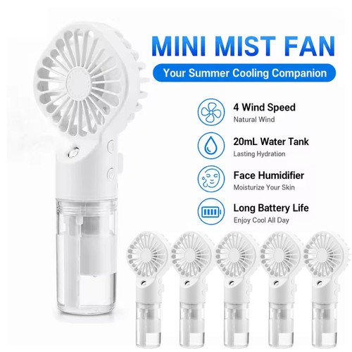 3pcs water spray mist fan - 5/3pcs,