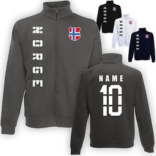 Norwegen Norge Sweatjacke