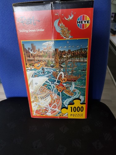 Heye puzzle ryba sailing down - puzzle,