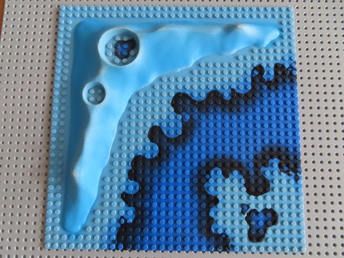 Lego kraterplatte - 1,