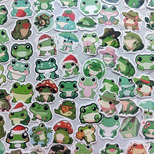 Frog sticker pack stück - frog,