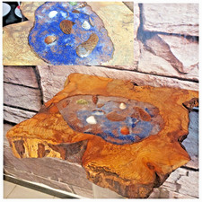 Esche Waschtischplatte