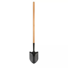 43.3 In. L Wood Handle Digging