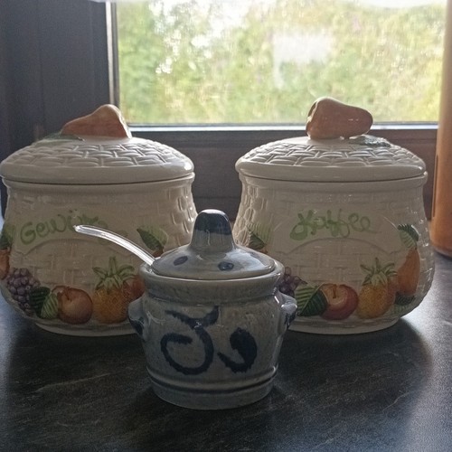 Keramik vorratsdosen set - keramik,