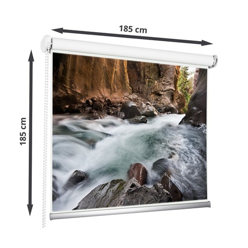 185x185 beamer leinwand - 185x185,