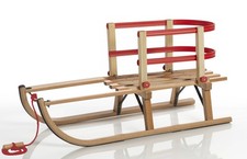 Holzschlitten Set Schlitten 90