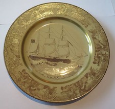 Stavangerflint Teller Norske Skuter Plate 4 17. de Mai / Seefahrt Marine