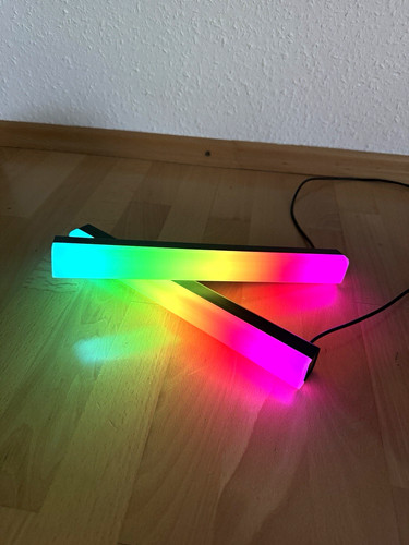 Rgb led lichtbalken mit - 2x,