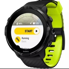 Suunto 7 Schwarz Limette Smartwatch Mit Uhr OS, Schwer LCD Einbrennen, Arbeiten