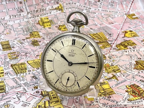 Omega art deco 1935 edelstahl - omega,
