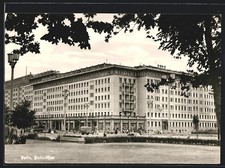 Berlin, Stalin-Allee, Ansichtskarte 1957 