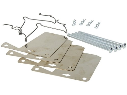Montagesatz bremsbeläge vorn - montagesatz,