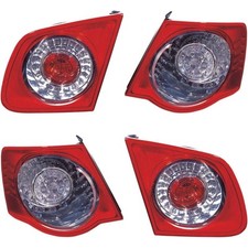 Heckleuchten Set LED innen und außen links + rechts für VW Jetta III 1K2