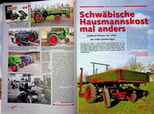 Schlepper Post 04/2021 Gutbrod Farmax Geräteträger in einer seltenen Vorstellung