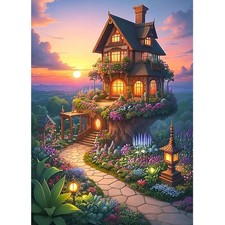 Puzzle 1000 Teile Märchenhaus