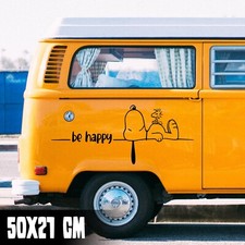 AUTO AUFKLEBER "SNOOPY BE