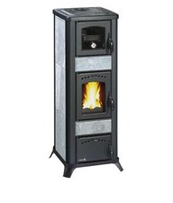 Wamsler Kaminofen Romantik Typ. 18873 inkl. Backfach Naturstein (7,5 kW)