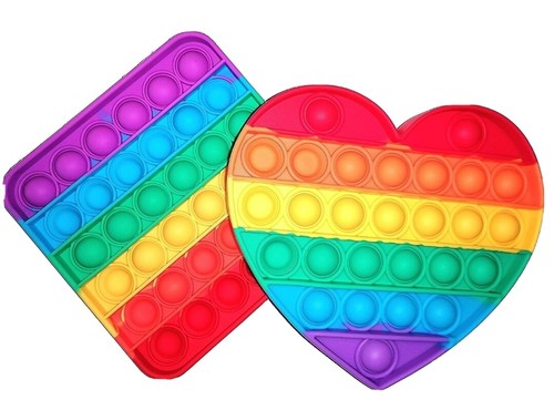 Rainbow fidget pop - 2x,