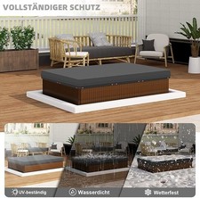 Poolabdeckung Rund /Rechteckige Wasserdicht Solarplane Pool Winterplane 200 g/m2