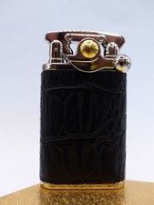 Ungeuzündet schweres Kickstarter Liftarm Benzin Feuerzeug neuwertig top Funktion