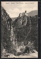 Ansichtskarte Bozen /Südtirol, Burg Karneid vom Eggental 1911 