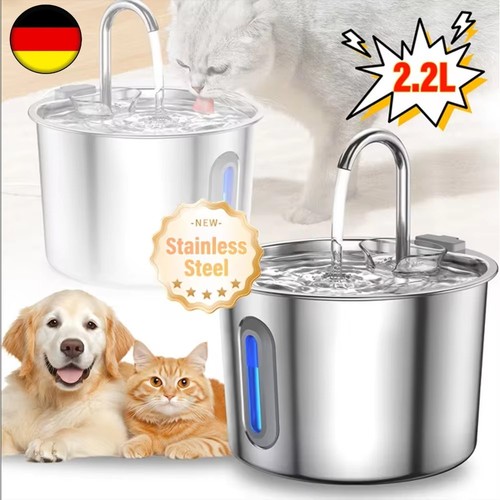Trinkbrunnen für katze - 2.2l,
