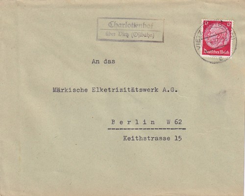 Charlottenhof vietz ostbahn - vietz,