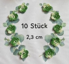 10 kleine Häkelblumen