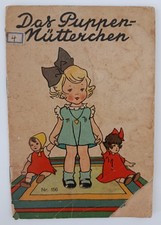 Das Puppen-Mütterchen Nr. 156  Kinderbuch ca. 1930er  selten