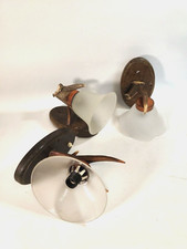 3 Wandlampen Geweihlampen für