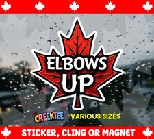 Elbows Up Canada Bumper