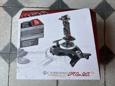 Mad Catz Cyborg X Stick F.L.Y. 9 Flight Stick Joystick For PlayStation FLY 9