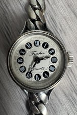 Vintage Fischer Damenuhr 835er