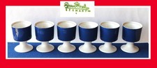 6 Eierbecher Rosenthal Kobalt