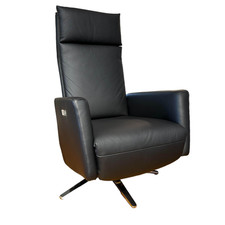 Bielefelder Werkstätten Motorsessel Charly Bezug Leder Normandie 