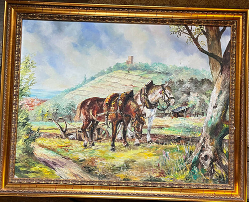 ölgemälde ackerlandschaft - ::ÖlgemÄlde,