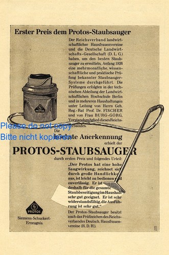 Staubsauger protos reklame von - protos,
