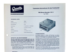 Original Seltene Unterlagen